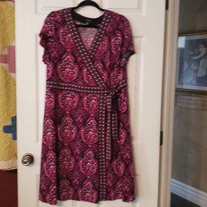 Adorable Mock Wrap Dress